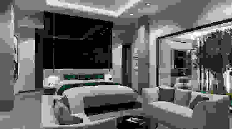 SA Architects and Partners Dormitorios de estilo moderno