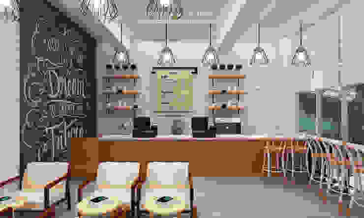 Cloudy & Cotton Pet Grooming & Coffee Shop, Lippo Mall Puri JESSICA DESIGN STUDIO Scandinavian style dining room