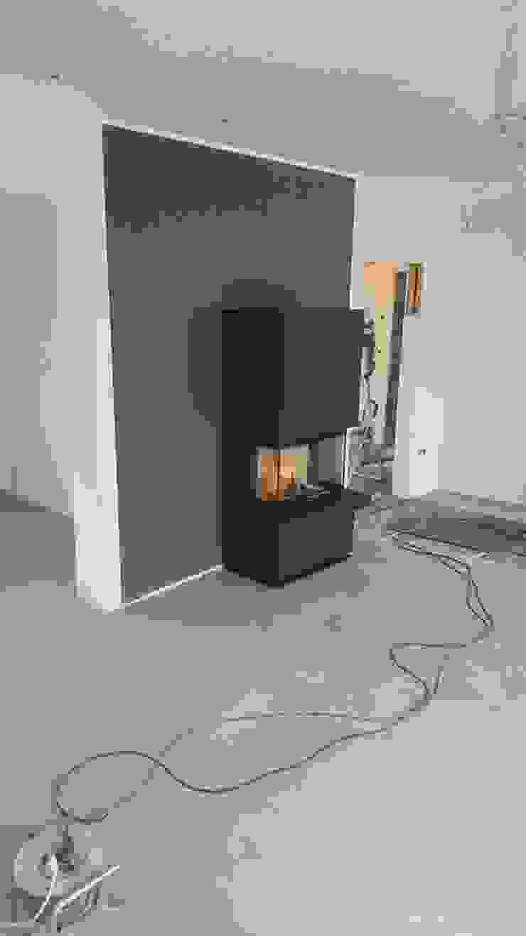 Aufbau Design Kamin Homify