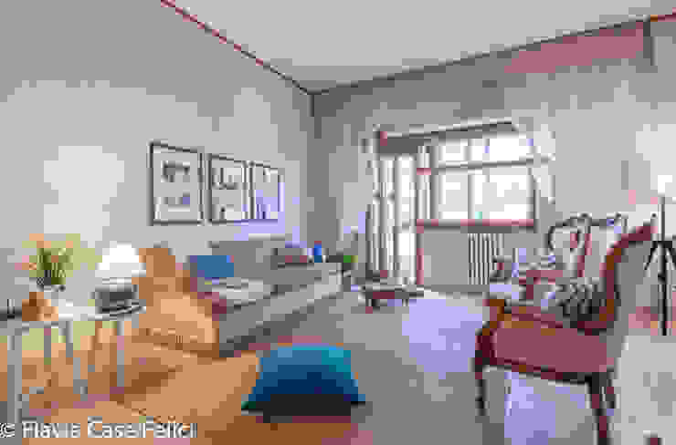 HOME STAGING in zona Talenti – CASA IN VENDITA, Flavia Case Felici Flavia Case Felici Soggiorno classico