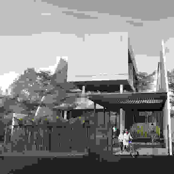 Tampak Depan Spasi Architects facade,architecture,arsitektur,design,spasi