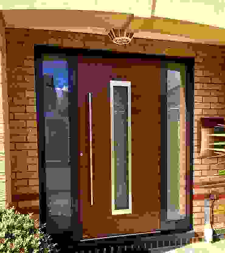 General Images RK Door Systems Front doors Aluminium/Zinc Wood effect
