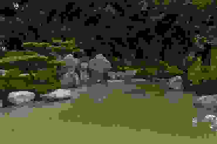 Moosgarten mit Teich und Wasserfall in Gießen homify