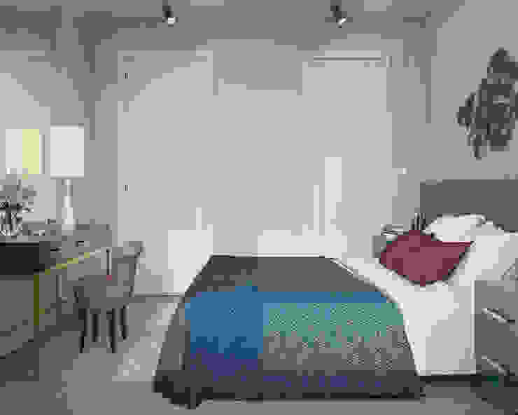 Eclectic style bedroom by Студия дизайна интерьера Натальи Патрушевой Eclectic