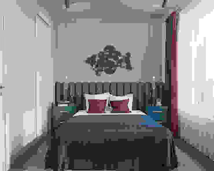 Eclectic style bedroom by Студия дизайна интерьера Натальи Патрушевой Eclectic