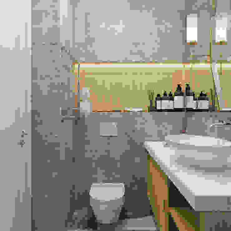 Eclectic style bathroom by Студия дизайна интерьера Натальи Патрушевой Eclectic