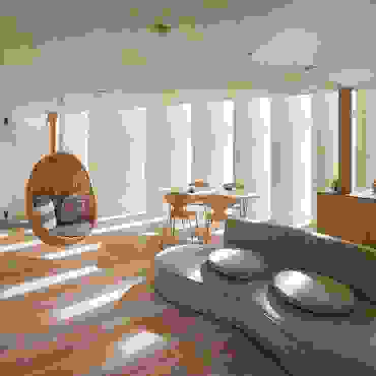 The Ideal Minimalist Space, Spacio Collections Spacio Collections Living room Wood Brown