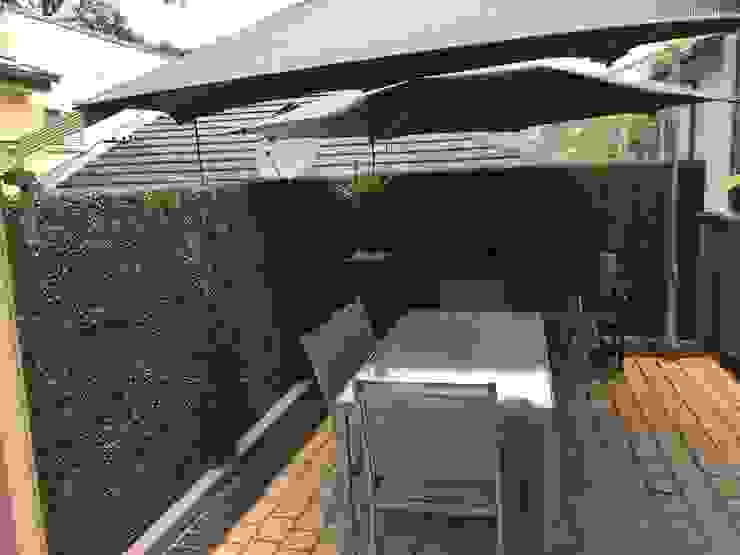 Artificial boxwood fence for nice balcony privacy screening homify