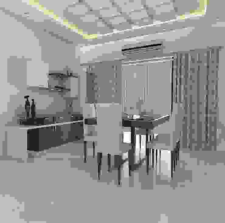 homify Modern dining room Plywood Crockery unit
