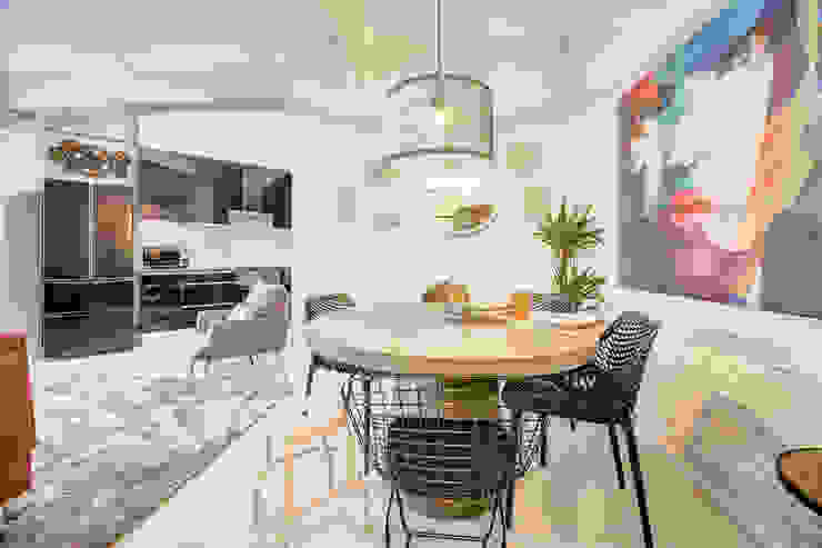 Querido Mudei a Casa - Ep 2607 Salas de jantar industriais por Santiago | Interior Design Studio Industrial