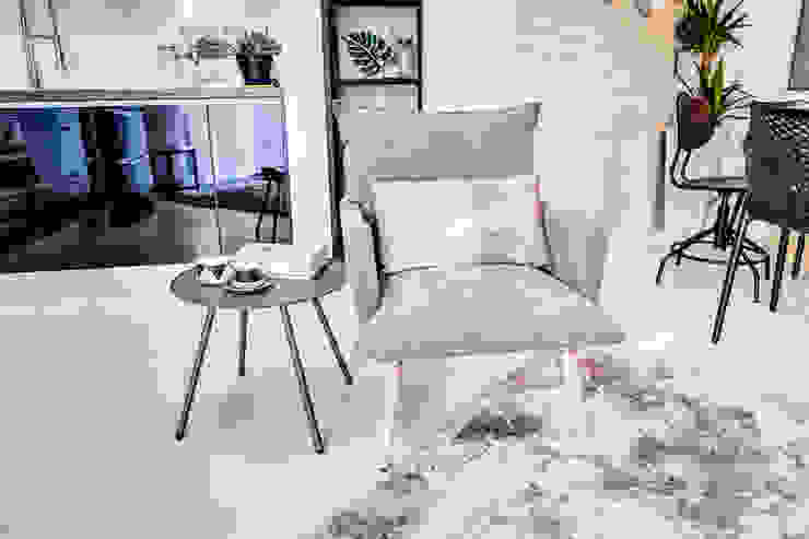 Querido Mudei a Casa - Ep 2607 Salas de estar industriais por Santiago | Interior Design Studio Industrial