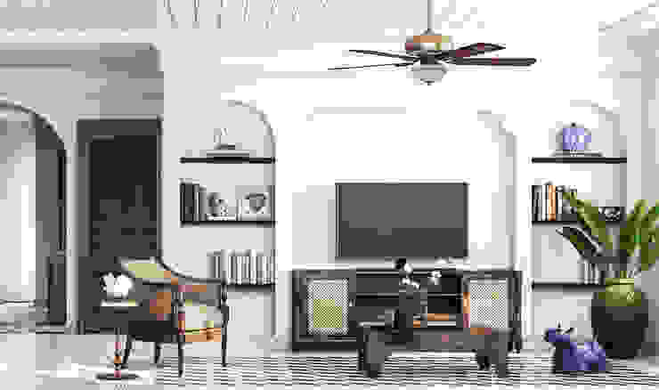 Hồi sinh vẻ đẹp Đông Dương một thời trong căn hộ chung cư 90m2 Thảo Điền (kèm bản vẽ) | homify