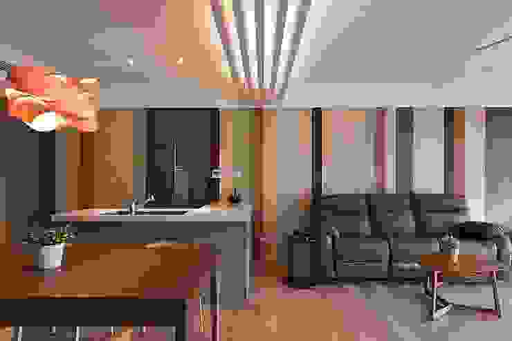 年輪, 禾光室內裝修設計 ─ Her Guang Design 禾光室內裝修設計 ─ Her Guang Design Moderne Wohnzimmer