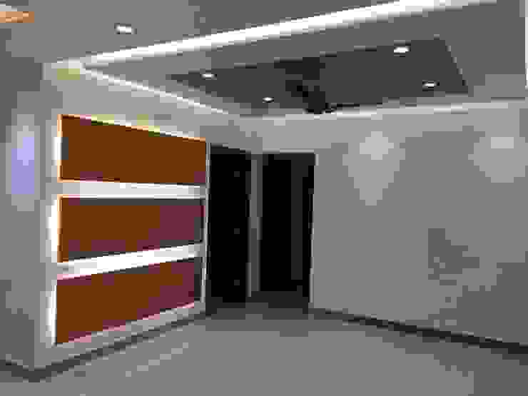 Project BLUCAP LLP Modern corridor, hallway & stairs