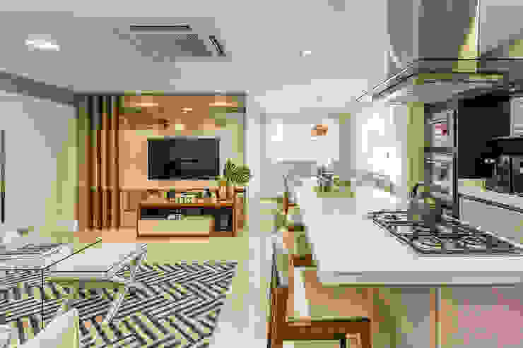 Juliana Agner Arquitetura e Interiores Salones modernos