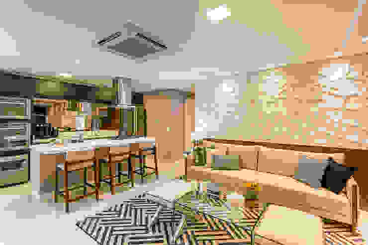 Juliana Agner Arquitetura e Interiores Salones modernos