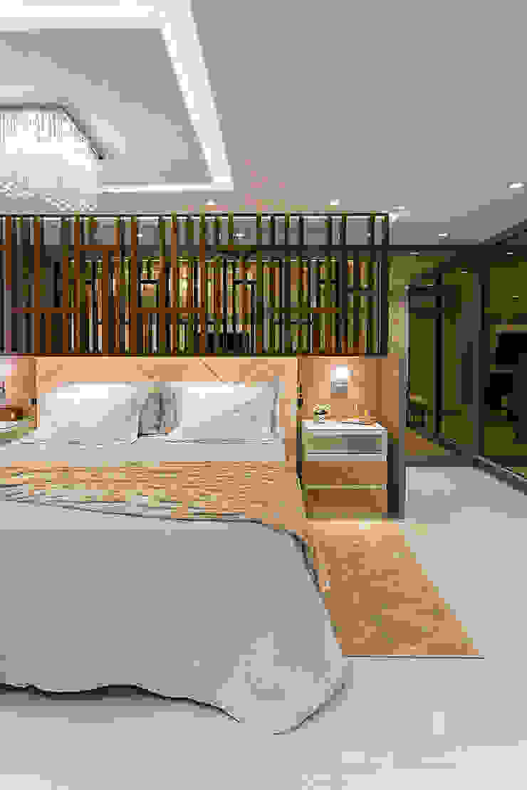 Juliana Agner Arquitetura e Interiores Dormitorios modernos