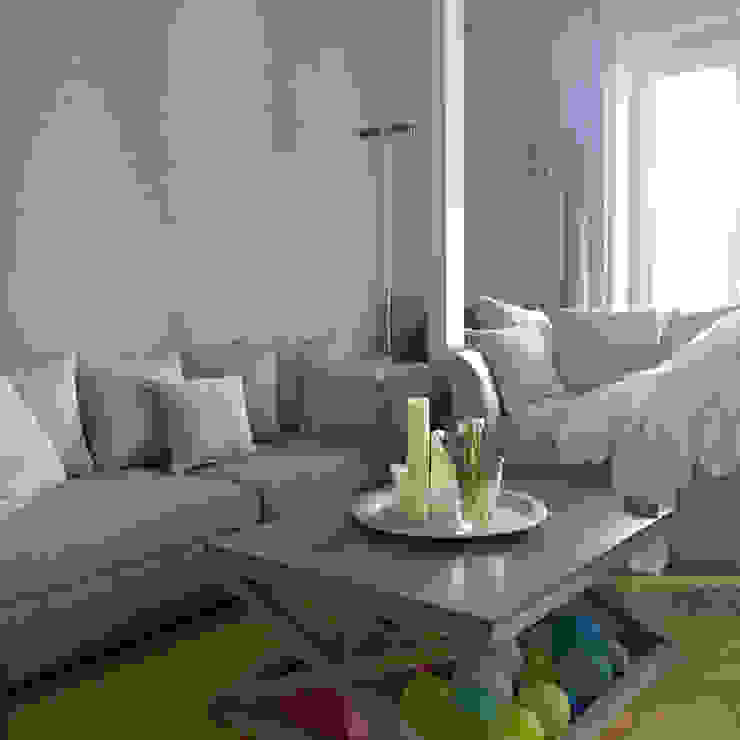 Inneneinrichtung für eine Stadtwohnung einer jungen Familie mit Kindern