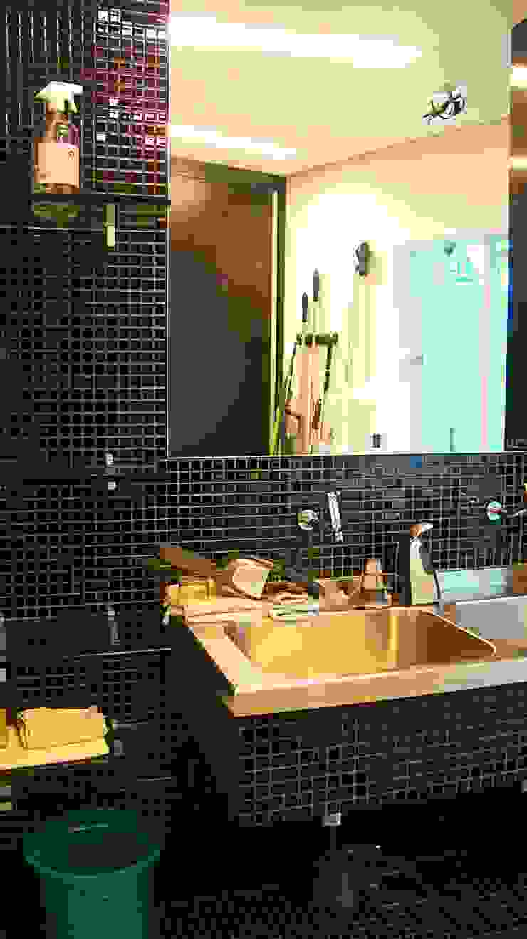 Residencia Alves STUDIO AGUIAR E DINIS Modern kitchen