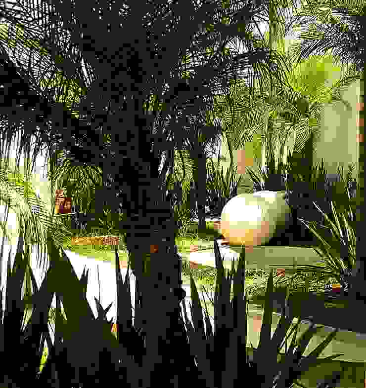 Residencia Alves STUDIO AGUIAR E DINIS Modern garden