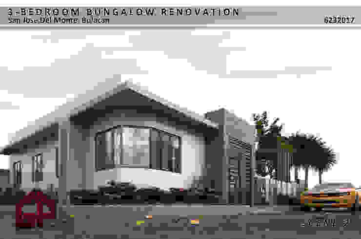 3-Bedroom Bungalow Renovation, Garra + Punzal Architects Garra + Punzal Architects Bungalows