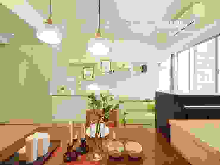 築本國際設計有限公司 Sala da pranzo in stile scandinavo