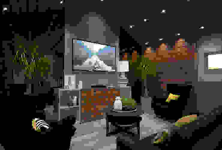 Ruang Keluarga Gaya Rustic Oleh BENEDITO MARTINS Rustic