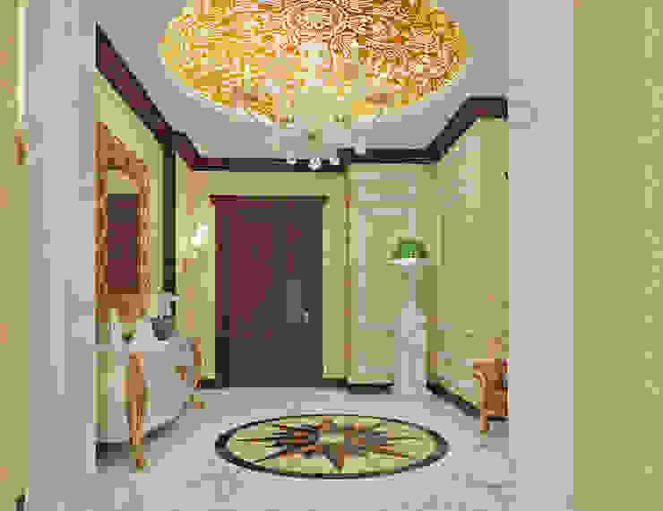 Central Park 2, Tribuz Interiors Pvt. Ltd. Tribuz Interiors Pvt. Ltd. Classic style corridor, hallway and stairs