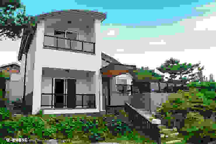 세종시 청벽마을 45평형 ALC친환경 리모델링, W-HOUSE W-HOUSE Country house سیمان Multicolored