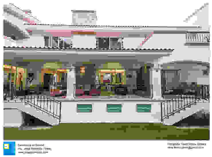 Excelencia en Diseño Nhà phong cách thực dân Beige