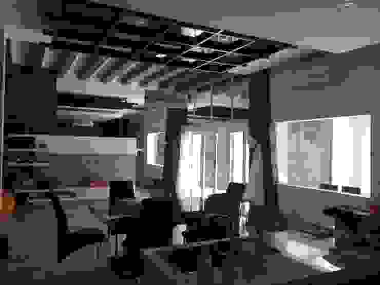 Lighthouse Architect Indonesia Sala da pranzo minimalista