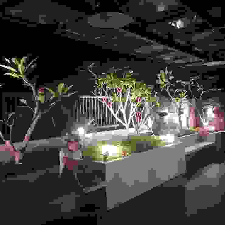 Lighthouse Architect Indonesia Giardino minimalista
