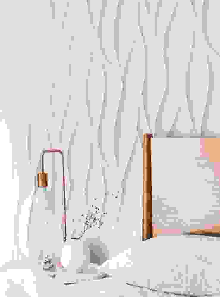 Schlafzimmer Wandgestaltung Mit 3d Effekt Und Betonlook Homify