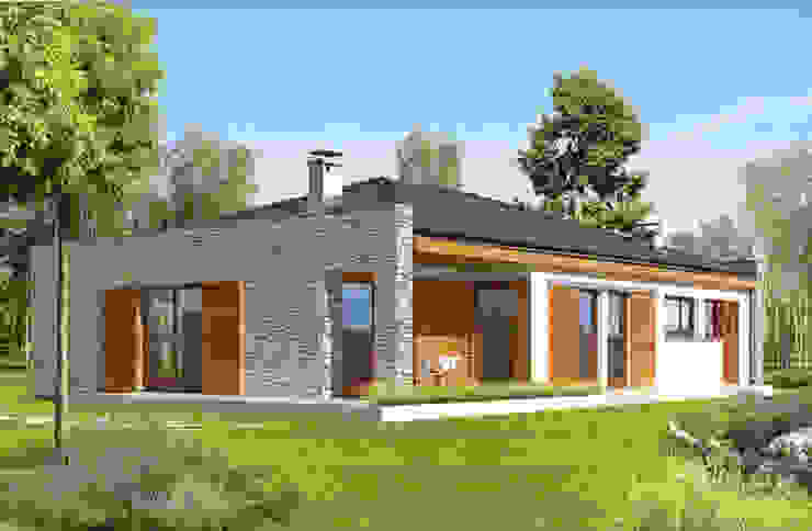 by FHS Casas Prefabricadas Modern Aluminium/Zinc