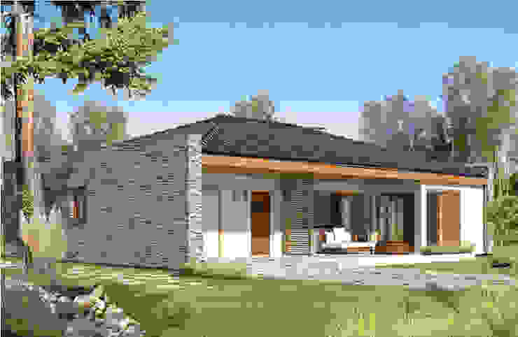 by FHS Casas Prefabricadas Modern Aluminium/Zinc