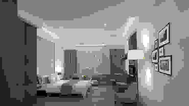 project-3002 YU SPACE DESIGN Modern Bedroom Wood Brown