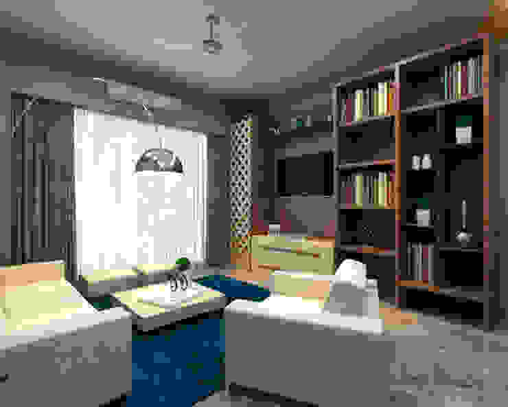 Borivali Residence, Midas Dezign Midas Dezign Asian style living room