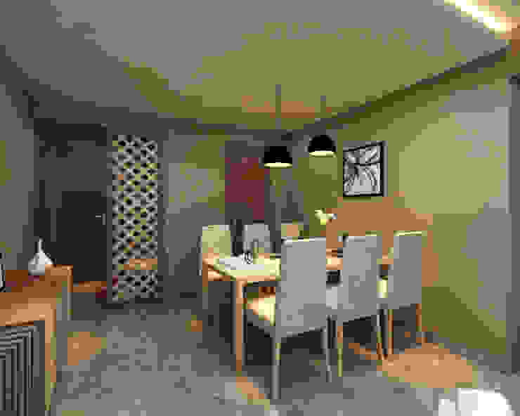 Borivali Residence, Midas Dezign Midas Dezign Asian style dining room