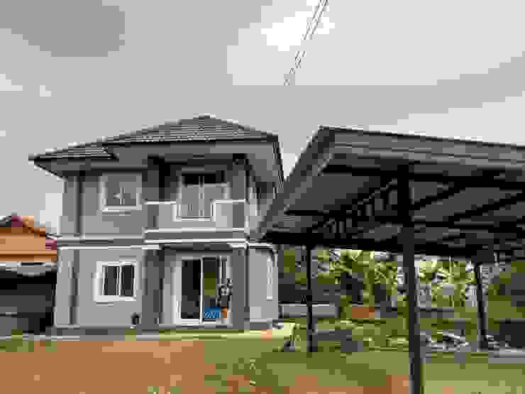 บ าน 2 ช นสไตล โมเด ร นจาก จ งหว ด น าน สร างได ในงบประมาณไม เเพง homify