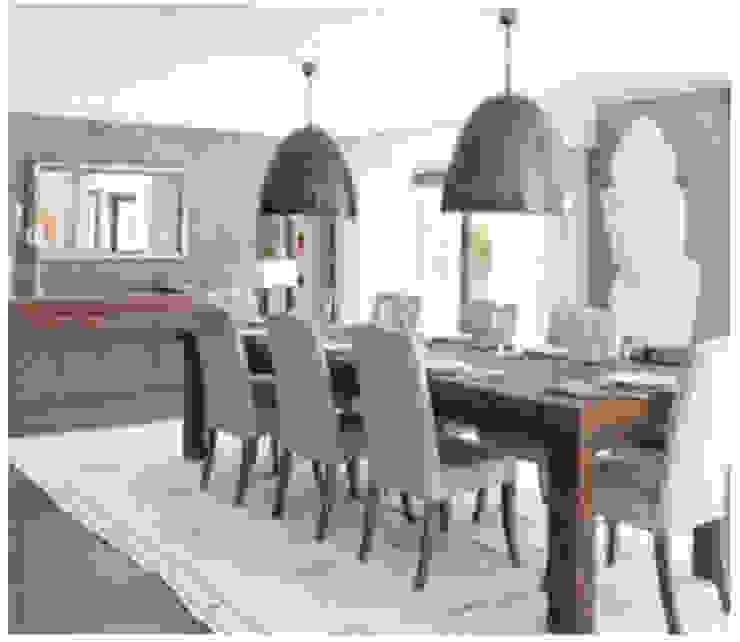 Projeto Qta. da Marinha Officina Boarotto Salas de jantar modernas