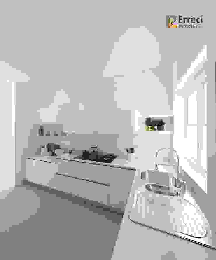 Cucina Total White By Erreci Progetti Homify