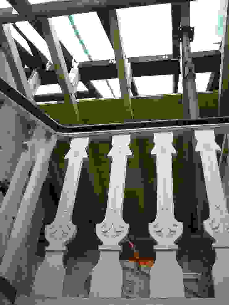 Bauphase Dachgeschoss im Denkmal schüller.innenarchitektur