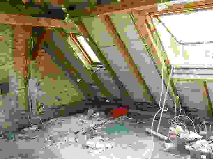 Bauphase Dachgeschossneubau schüller.innenarchitektur