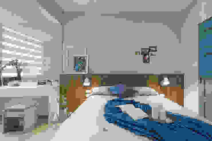 橙羿設計有限公司 Camera da letto in stile scandinavo