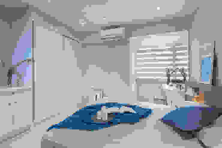 橙羿設計有限公司 Camera da letto in stile scandinavo