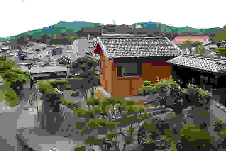 児島の小さなアトリエ Tiny atelier, 丸菱建築計画事務所 MALUBISHI ARCHITECTS 丸菱建築計画事務所 MALUBISHI ARCHITECTS منازل خشب Wood effect