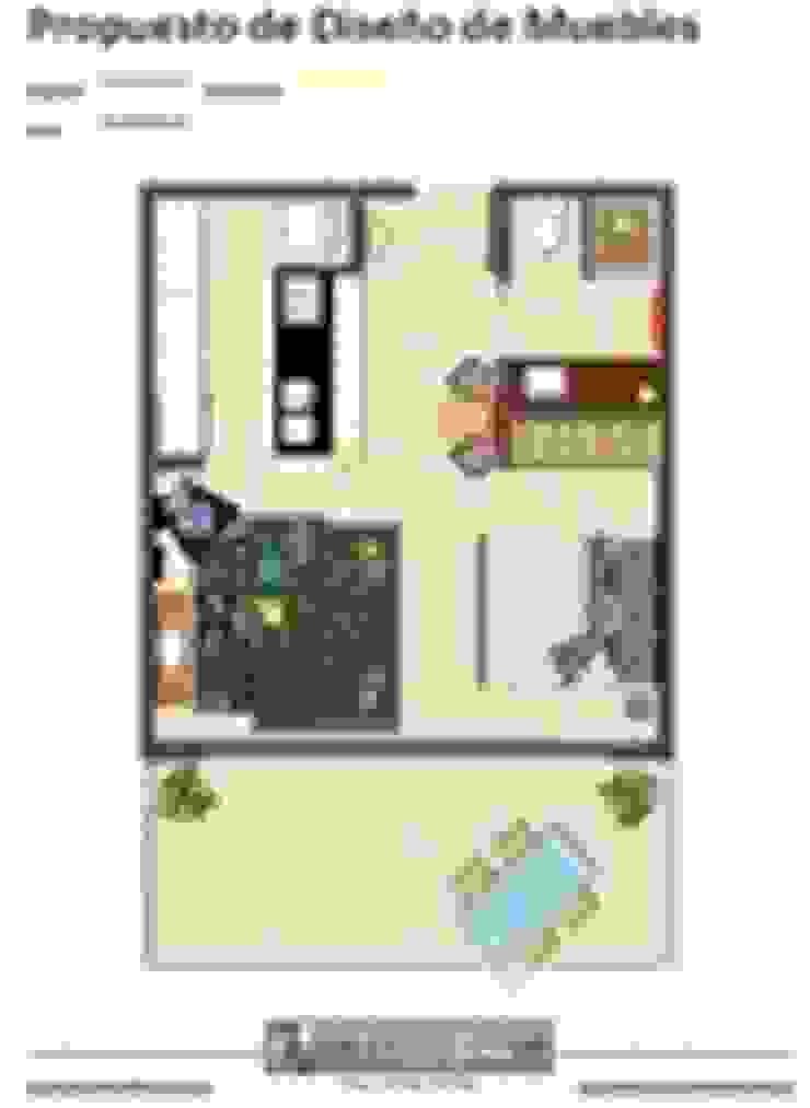 The Perfect Studio Apartment—Designer-Look Under $4000 Dollars (2014) James Grey Interiors Stairs