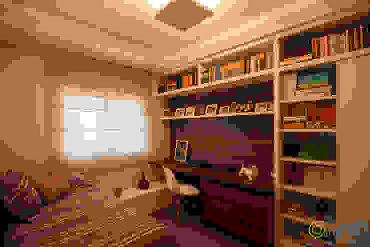 Moderne Schlafzimmer von okna arquitetura Modern Holz Holznachbildung