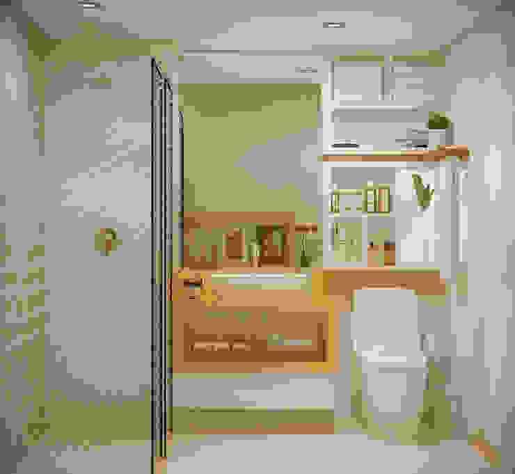 7 Solucoes Para Banheiros Pequenos Nichos Armarios Prateleiras Homify Homify