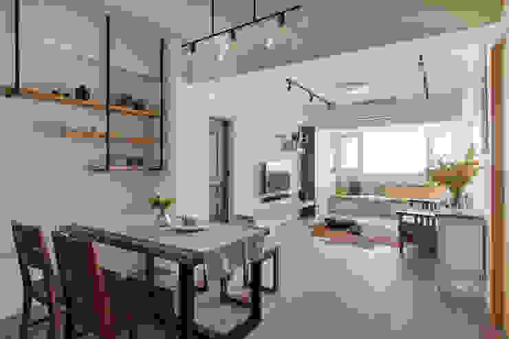 辰林設計 Scandinavian style dining room White